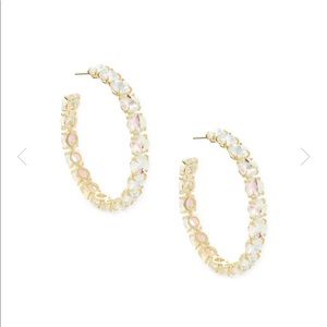 RARE Kendra Scott Jolie Hoop Earrings